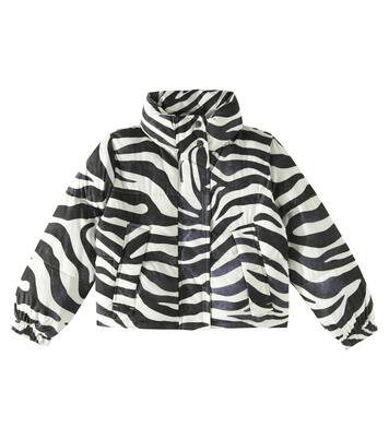 Hansine zebra-print puffer jacket | Molo