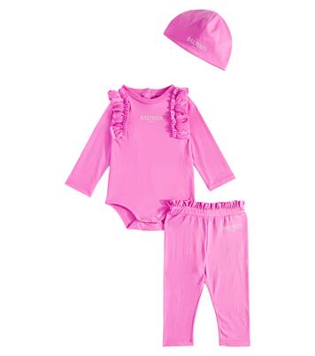 Bebé - set de gorro, body y pantalones | Balmain Kids