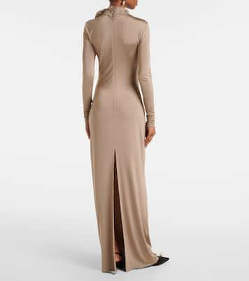 Floral-appliqué gown | Magda Butrym