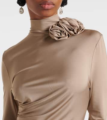 Floral-appliqué gown | Magda Butrym