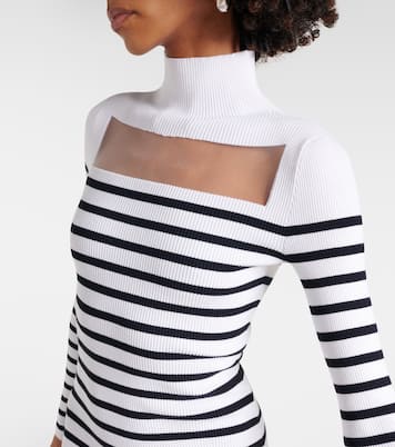 Robe longue rayée | Jean Paul Gaultier