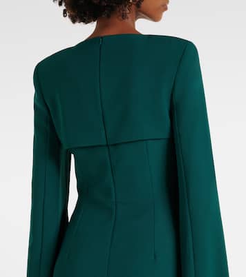 Robe longue Sarita en crêpe | Safiyaa