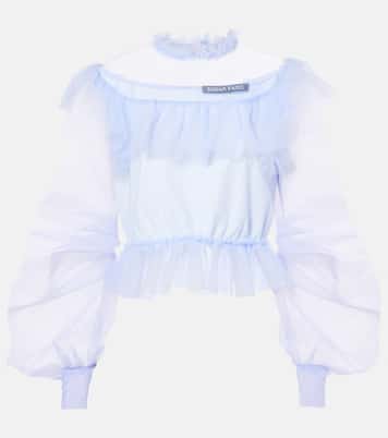 Top aus Organza | Susan Fang