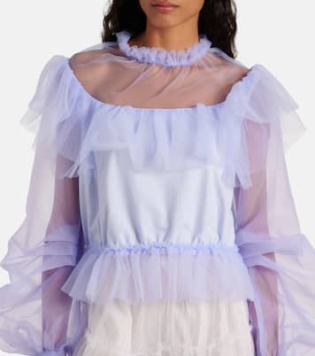 Top aus Organza | Susan Fang