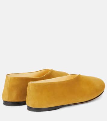 Tee suede ballet flats | Proenza Schouler