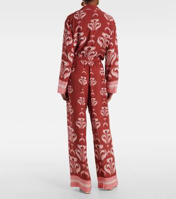 Pantalon ample imprimé | Adriana Degreas