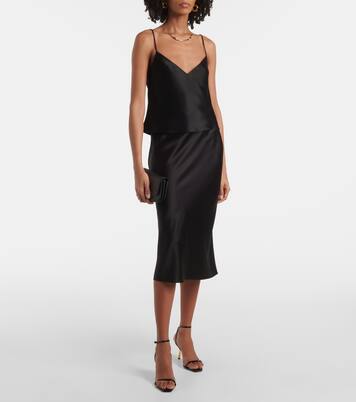 Top Ischia aus Satin | Galvan