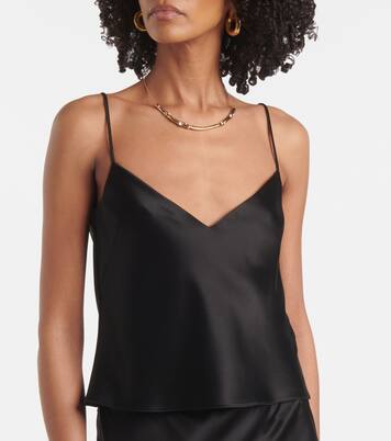 Top Ischia aus Satin | Galvan