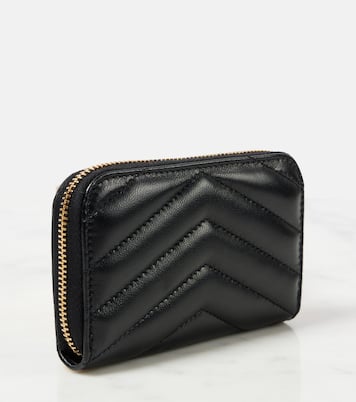 Cassandre matelassé leather coin purse | Saint Laurent