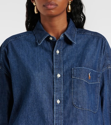 Oversize-Hemdjacke aus Denim | Polo Ralph Lauren