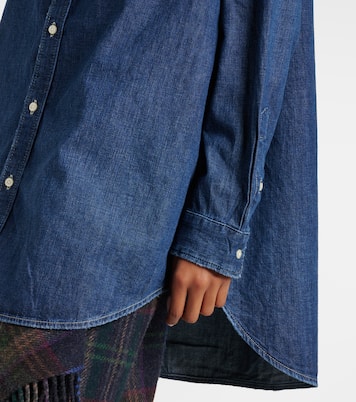 Oversize-Hemdjacke aus Denim | Polo Ralph Lauren