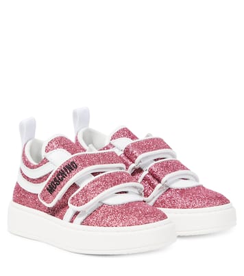 Glitter sneakers | Moschino Kids