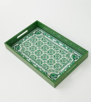 Majolica decorative tray | Dolce&Gabbana Casa