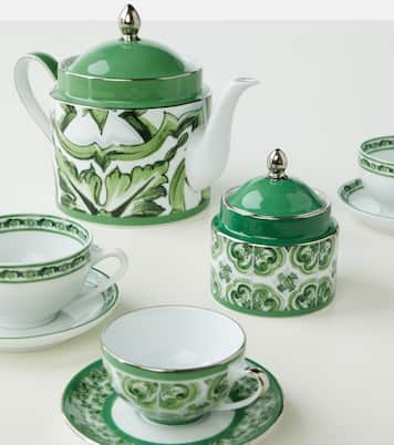 Théière Majolica en porcelaine | Dolce&Gabbana Casa