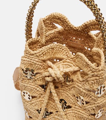 Sac en raphia à ornements | Rabanne