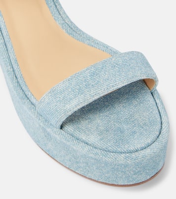 Iman denim platform sandals | Gabriela Hearst