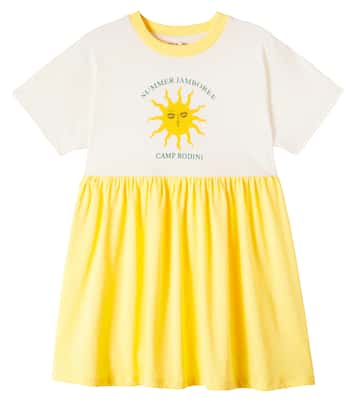 Bedrucktes Kleid aus Baumwolle | Mini Rodini