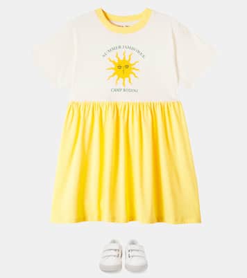 Bedrucktes Kleid aus Baumwolle | Mini Rodini