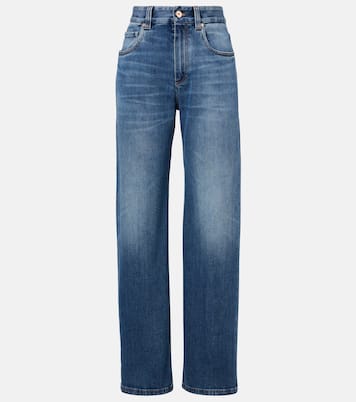 Low-rise straight jeans | Brunello Cucinelli