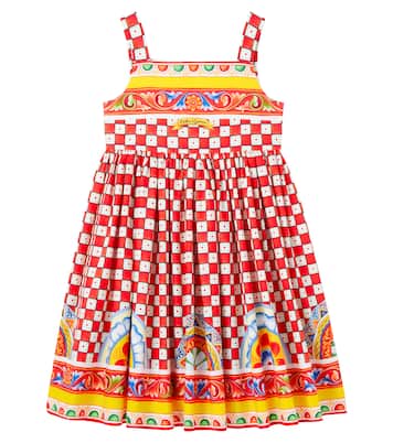 Kleid Taormina aus Baumwolle | Dolce&Gabbana Kids