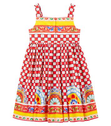 Kleid Taormina aus Baumwolle | Dolce&Gabbana Kids