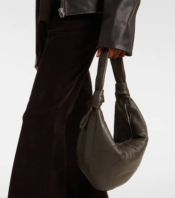 Schultertasche Fortune Croissant aus Leder | Lemaire