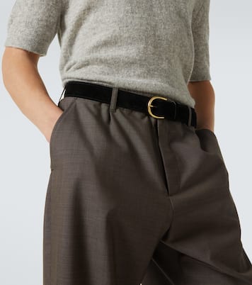 Suede belt | George Cleverley