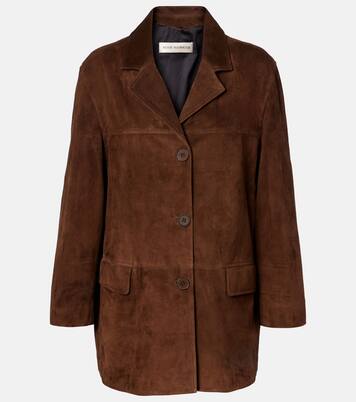 Voltia suede jacket | Nour Hammour