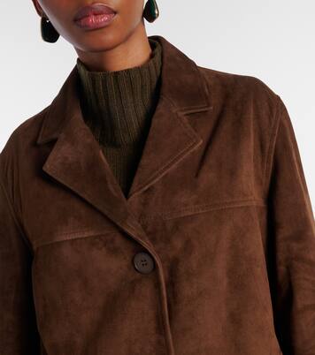 Voltia suede jacket | Nour Hammour