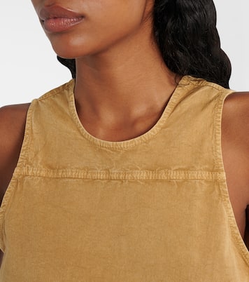 Top aus einem Baumwollgemisch | Ganni