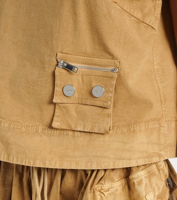 Top aus einem Baumwollgemisch | Ganni