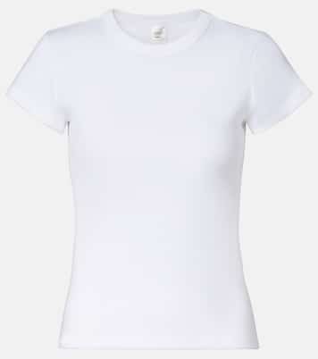 Nando ribbed-knit cotton T-shirt | Leset