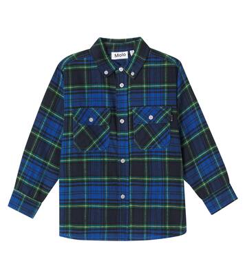 Rozzy checked cotton flannel shirt | Molo