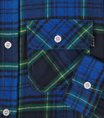 Rozzy checked cotton flannel shirt | Molo