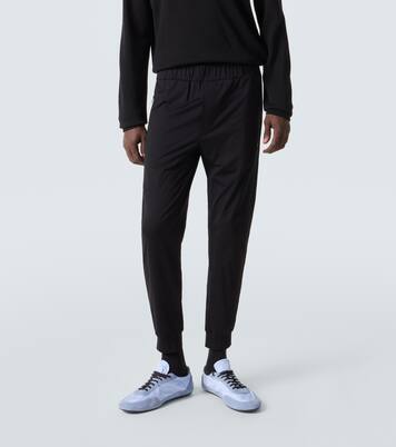 Technical cotton-blend slim pants | Prada