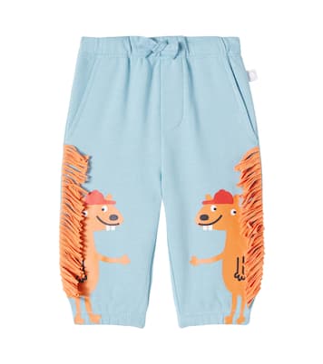 Baby printed cotton jersey sweatpants | Stella McCartney Kids