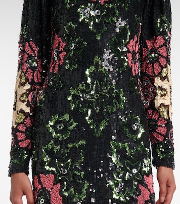 Maxikleid Clingy Swing mit Pailletten | La DoubleJ