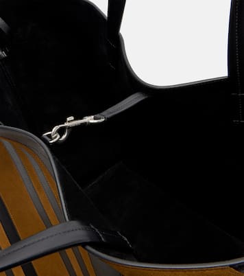 Basket Cabas Large leather and suede tote bag | Phoebe Philo