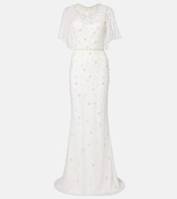 Bridal Verzierte Robe Sylvia | Jenny Packham