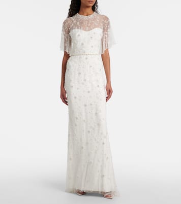 Bridal Verzierte Robe Sylvia | Jenny Packham