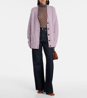 Cardigan en alpaga et laine | Dries Van Noten