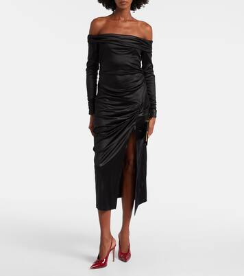 105 patent leather slingback pumps | Gianvito Rossi