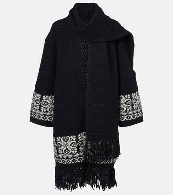 Wickel-Cardigan aus Jacquard-Strick | Polo Ralph Lauren