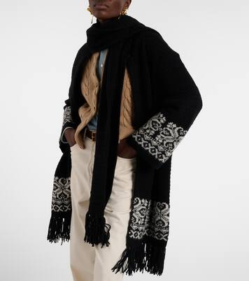 Wickel-Cardigan aus Jacquard-Strick | Polo Ralph Lauren