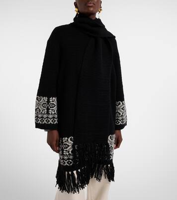 Wickel-Cardigan aus Jacquard-Strick | Polo Ralph Lauren