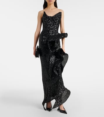 Robe Thistle Wave à sequins | Maticevski