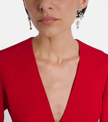 Azar crystal-embellished drop earrings | Jennifer Behr