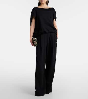 Sudadera Cocoon de jersey de algodón | Dries Van Noten