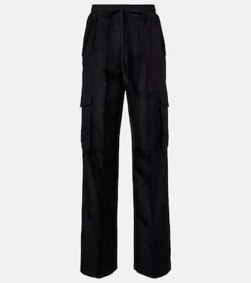 Silk cargo pants | Phoebe Philo