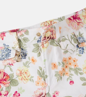 Bedruckte Shorts aus Baumwolle | Chloé Kids